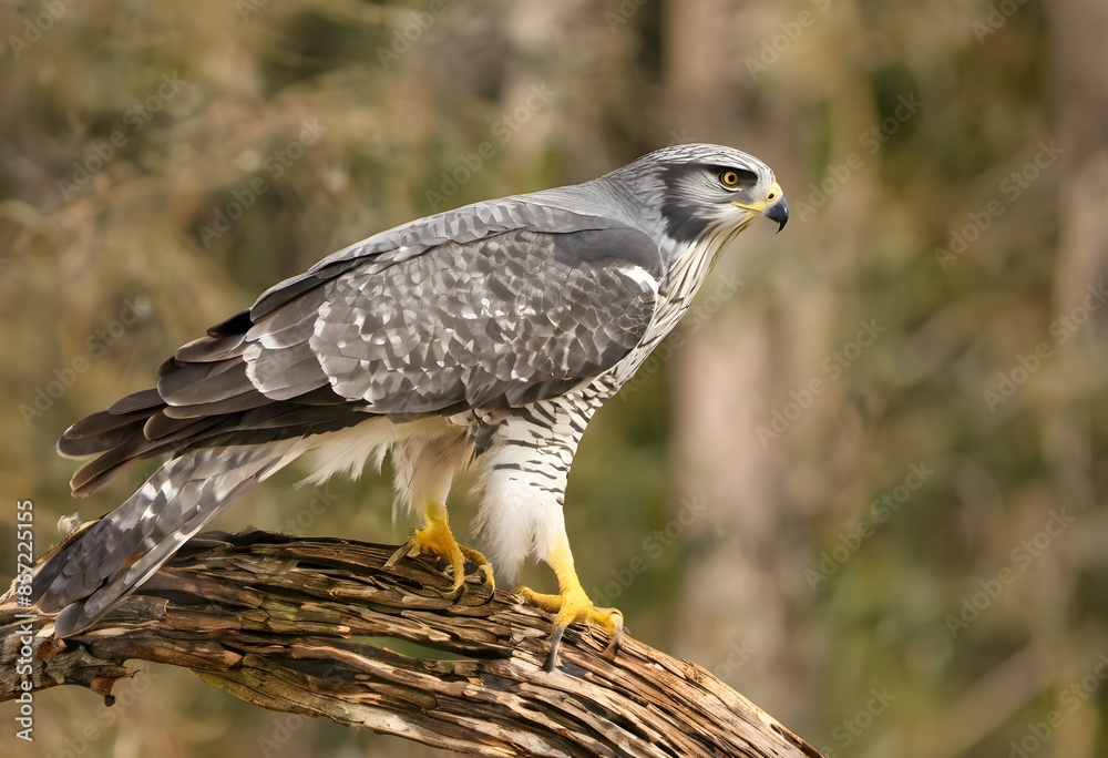 Obraz premium A close up of a Goshawk
