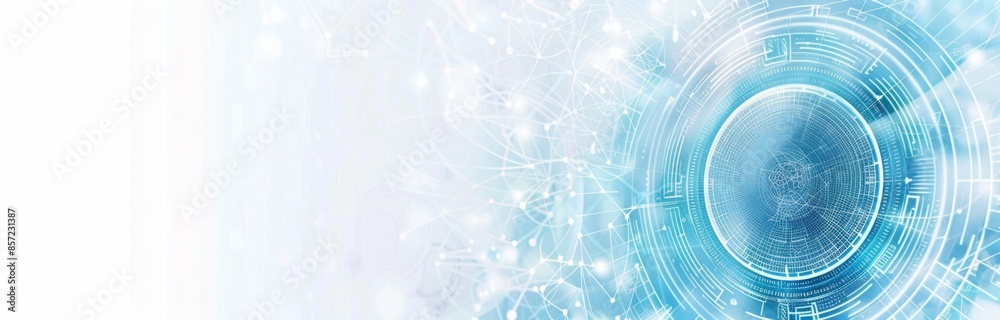 Futuristic AI Technology Banner with Gradient Background and Digital Elements
Futuristic AI Technology Banner with Gradient Background and Digital Elements