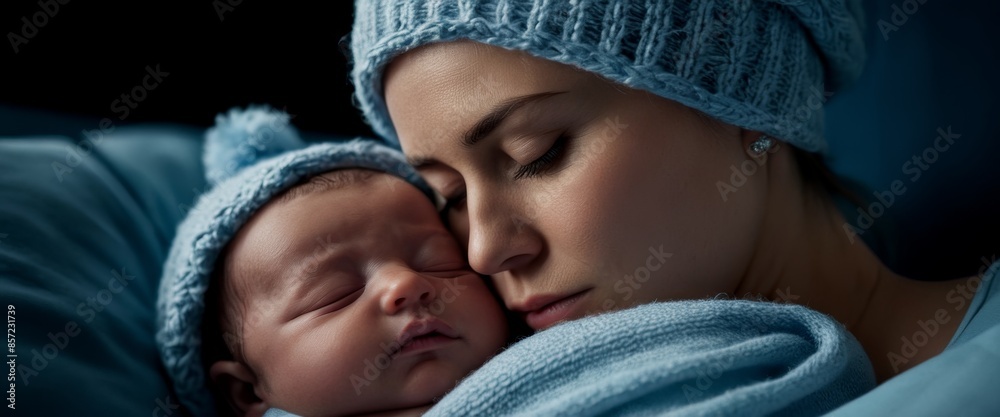 Close-up portrait on transparent background Exhausted but blissf Close-up portrait on transparent background Exhausted but blissf