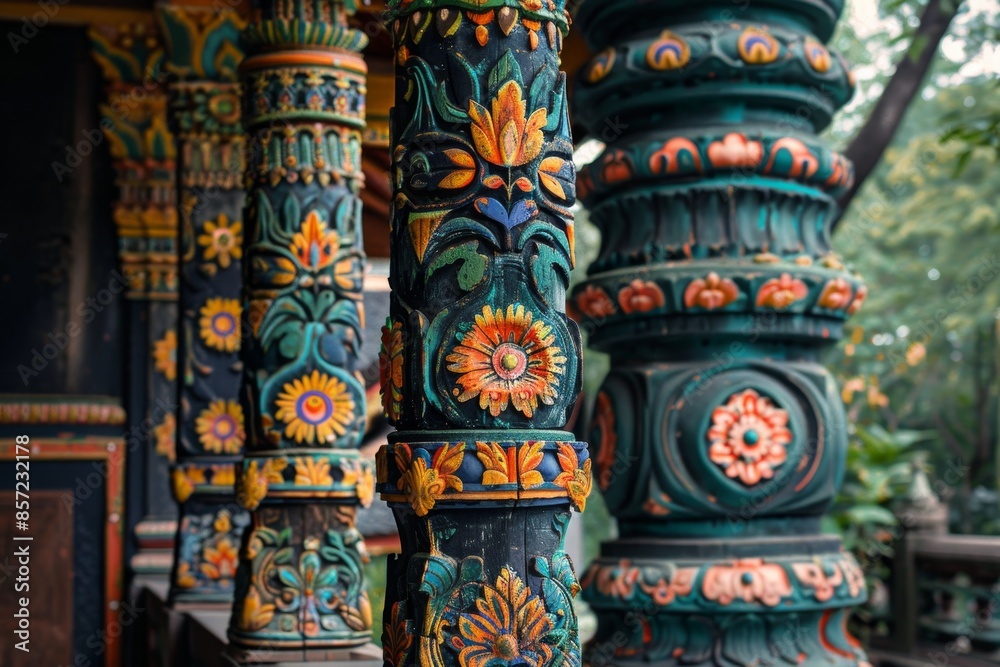 Authentic Thai Patterns Inspiring Southeast Asian Art & Culture: Realistic Expressionism Authentic Thai Patterns Inspiring Southeast Asian Art & Culture: Realistic Expressionism