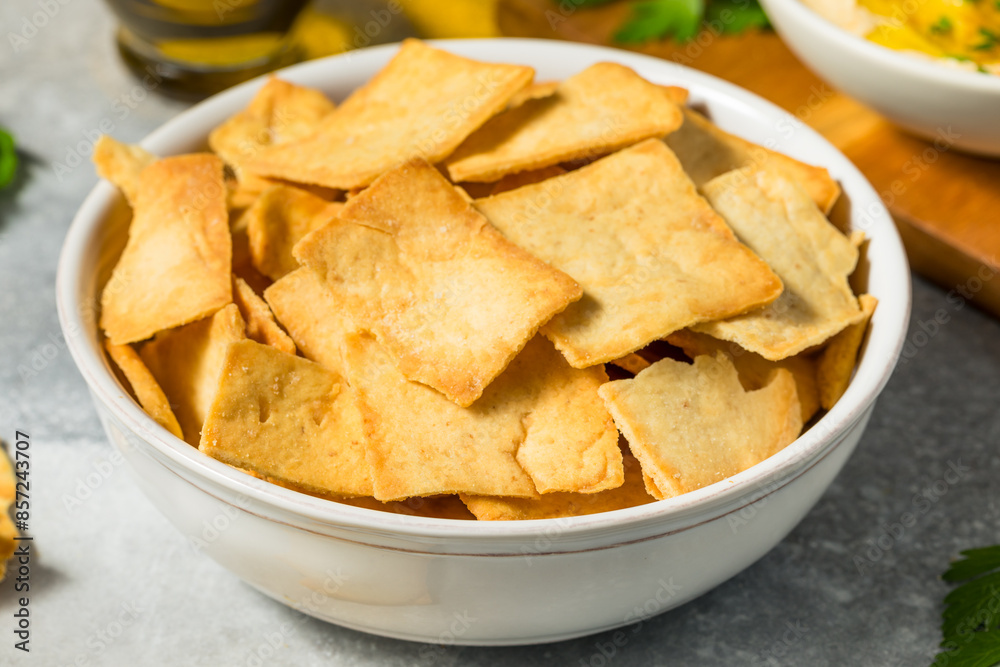Homemade Crispy Pita Chips Homemade Crispy Pita Chips