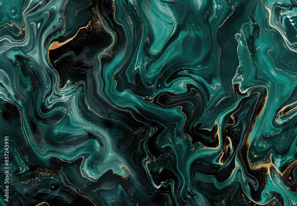 black and green color mix, marble texture design, abstract art painting, fashion art print, waves background. black and green color mix, marble texture design, abstract art painting, fashion art print, waves background.