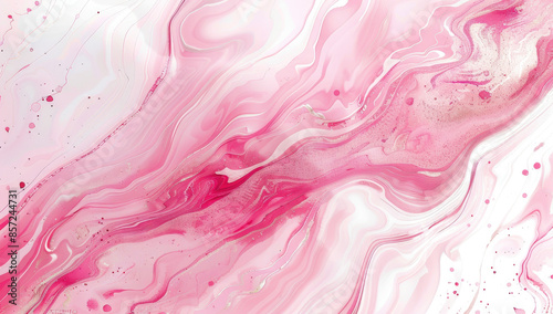 Light pink fluid art background. Abstract wallpaper of soft pink shades
