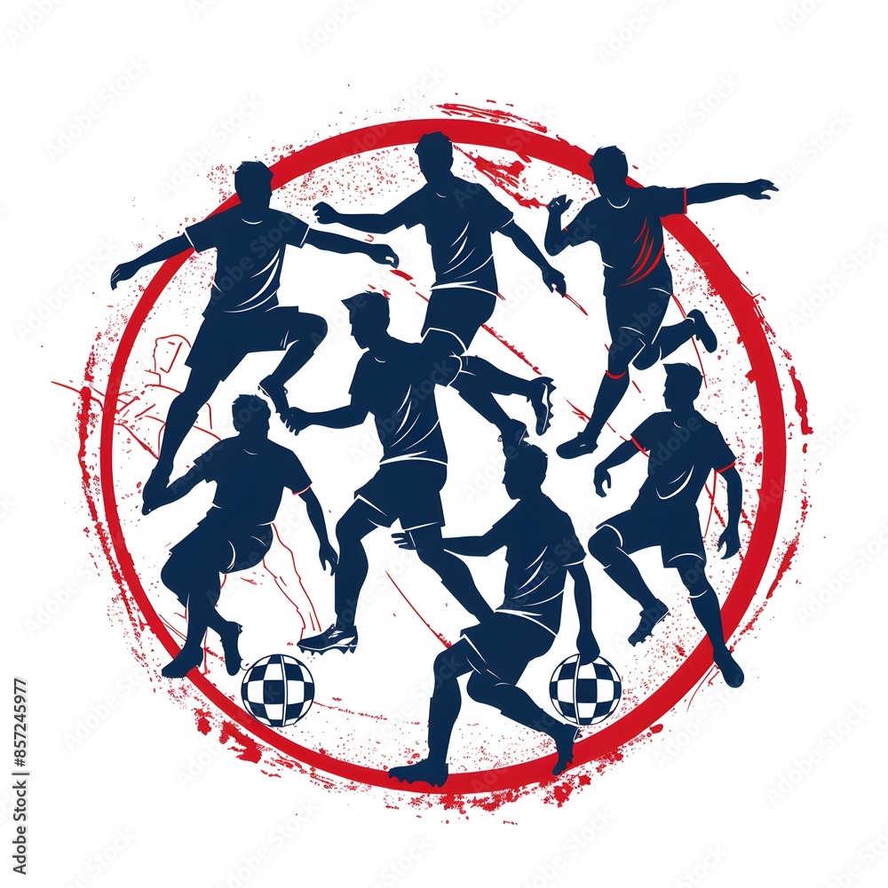 Obraz premium Fussball 2024 Deutschland