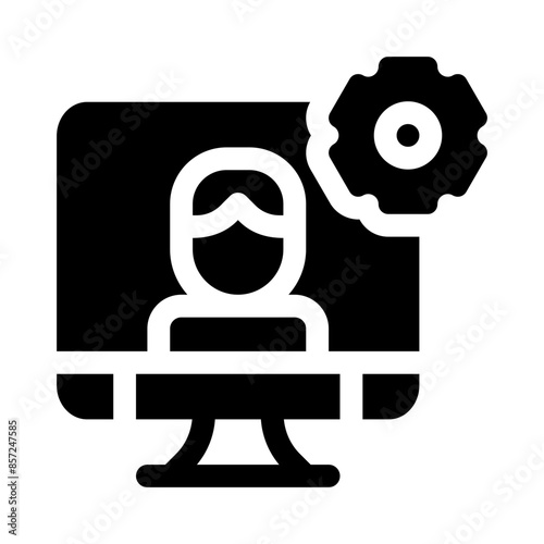 admin glyph icon