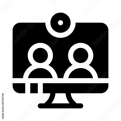 videocall glyph icon