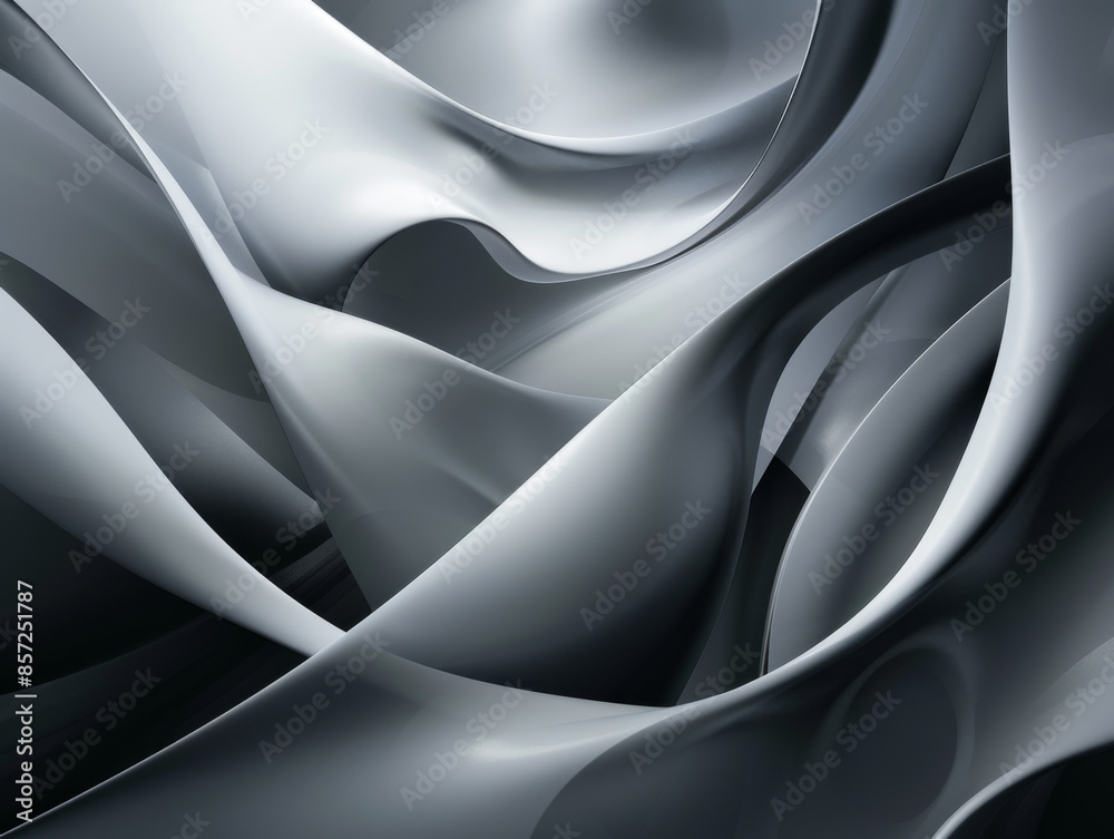 Fototapeta premium Abstract Grey Background, Generative AI Illustration