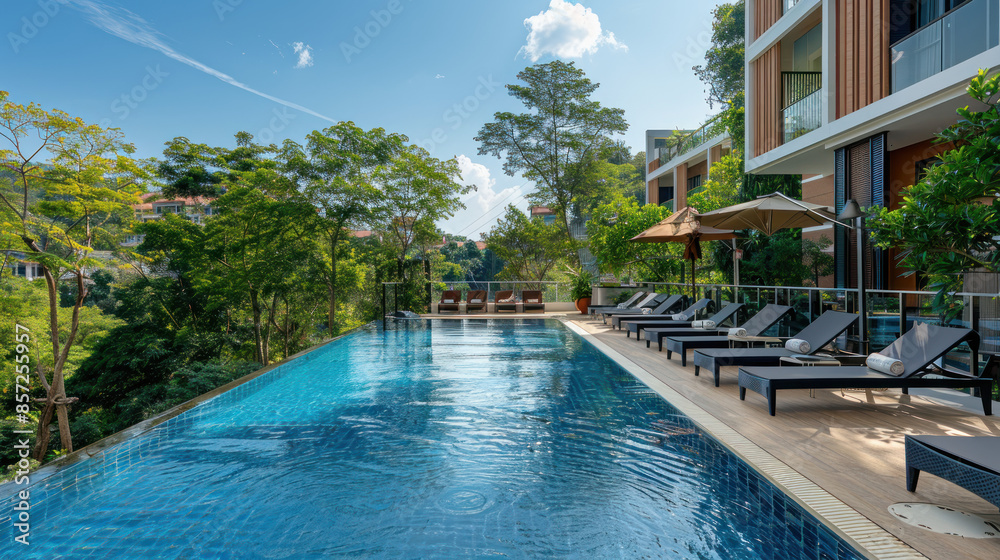 swimming pool in hotel swimming pool in hotel