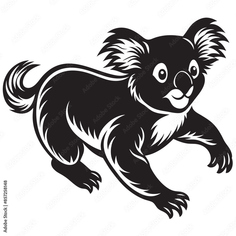 illustration of cartoon squirrel illustration of cartoon squirrel