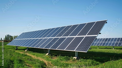 Renewable Energy from Field Solar Panels