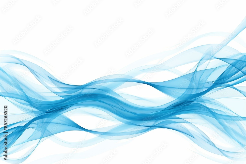 Fototapeta premium Elegant white wave business backdrop in a delicate abstract style for professional settings