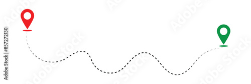 Map and location symbols set. Mapping icon collection. Geolocation map path distance. GPS cartography position. Pinpoint, map search, route, navigator 
