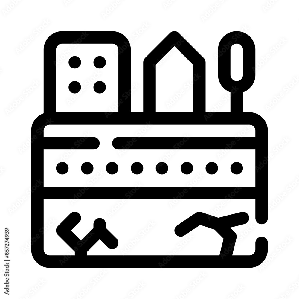 ground line icon ground line icon