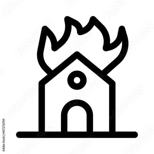 fire line icon