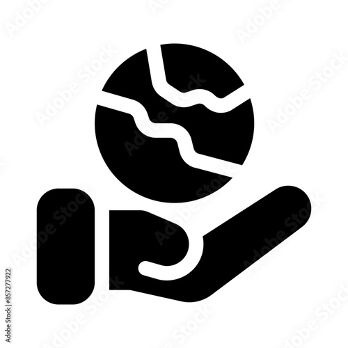 world glyph icon