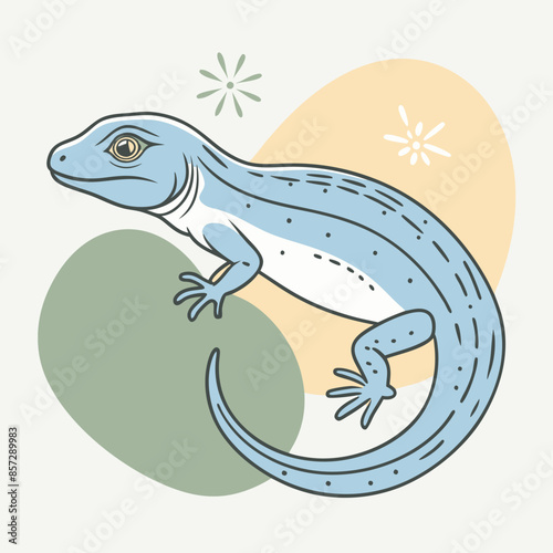 illustration of a lizard