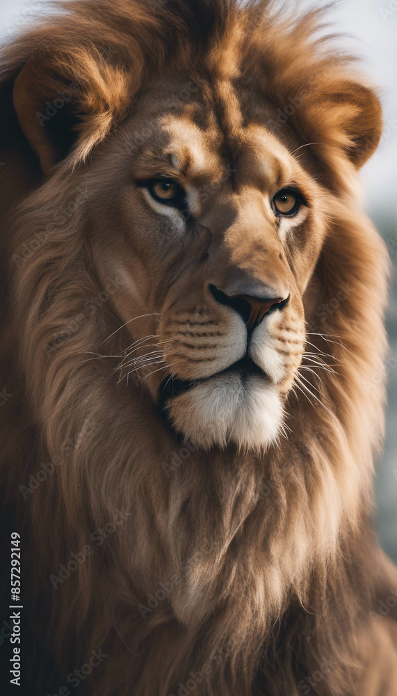 Lion isolated on transparent background Lion isolated on transparent background