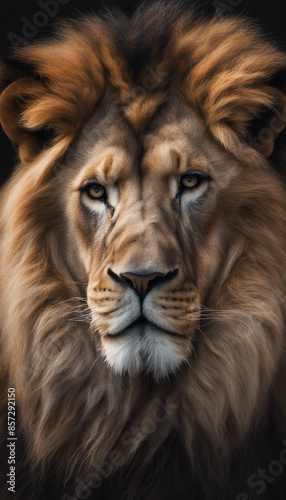 Lion isolated on transparent background © ArtisticLens