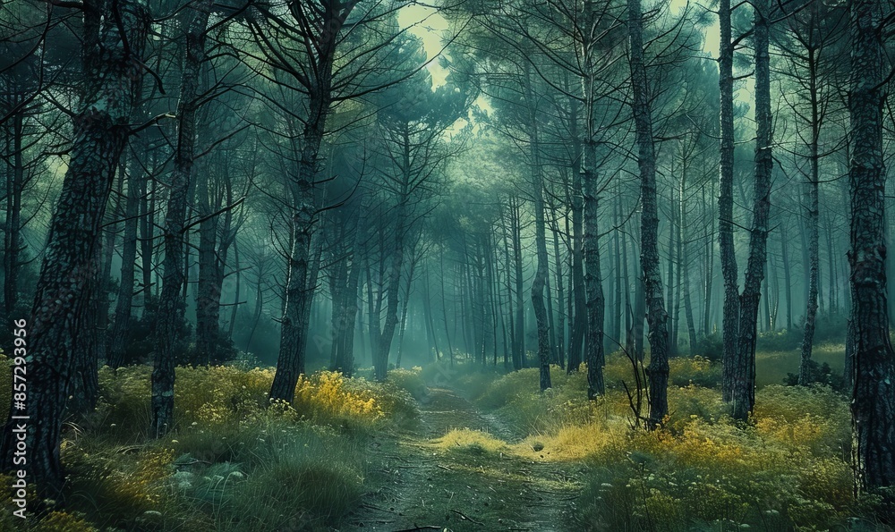 Obraz premium Pine grove