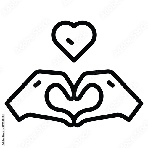  "Gesture of affection, silently spoken."