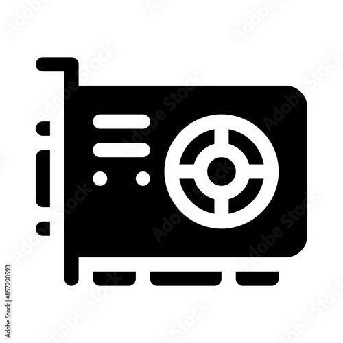 vga card glyph icon