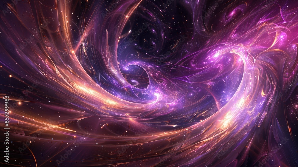 Futuristic abstracts in cosmic harmony Futuristic abstracts in cosmic harmony