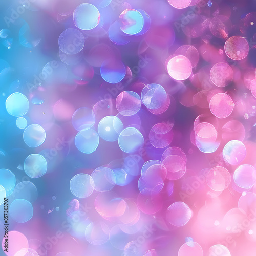 Blue and pink background with blurred effect, Elegant blur bokeh banner background enhancing visual appeal