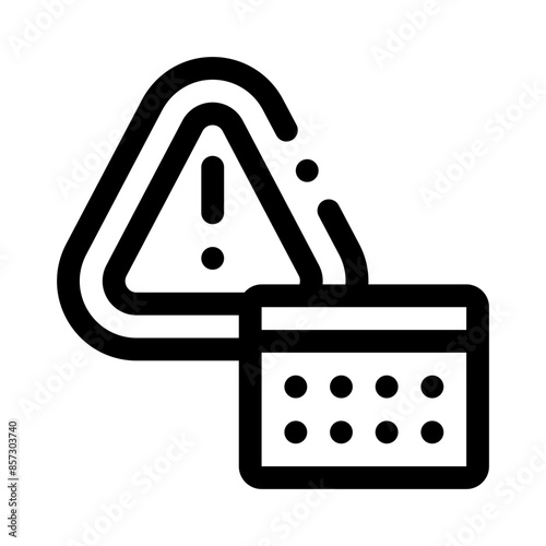 due date line icon