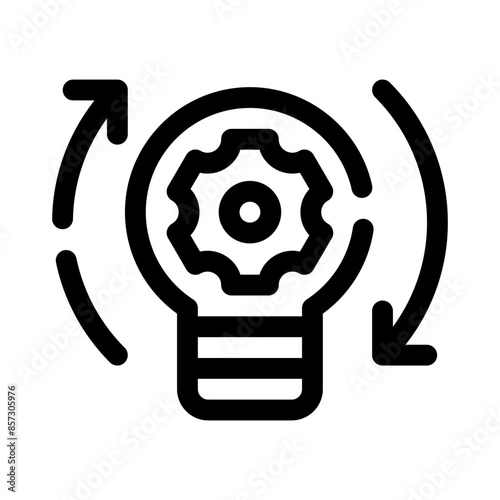 implementation line icon