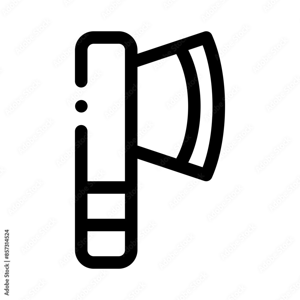 axe line icon axe line icon