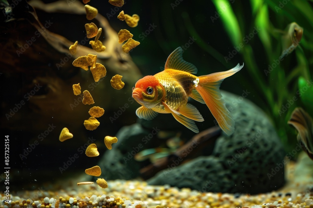 Flake Food for All Tropical aquarium Fish: Variety for Pellet and Dried ...