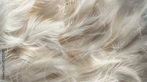 Delicate Feather Duster for Cleaning and Organization Generative AI