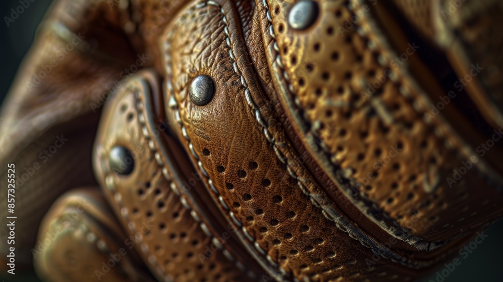 Golfer's Glove Close-up for Sports Enthusiasts Generative AI Golfer's Glove Close-up for Sports Enthusiasts Generative AI