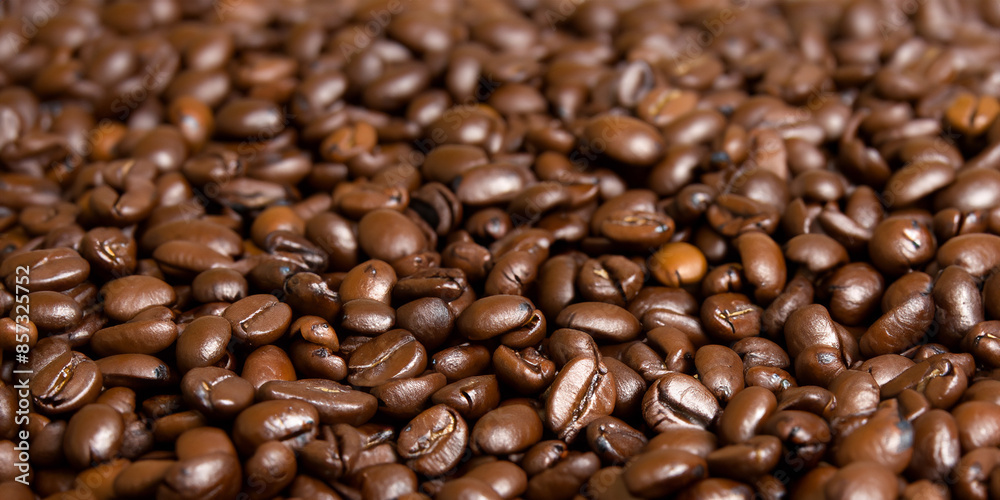 Coffee bean fly explosion, coffee crushed mix seed float explode on white background isolated. Generative AI. Coffee bean fly explosion, coffee crushed mix seed float explode on white background isolated. Generative AI.