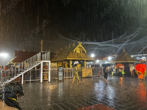 Swamy Ayyappa Temple, Sabarimalai, India photo