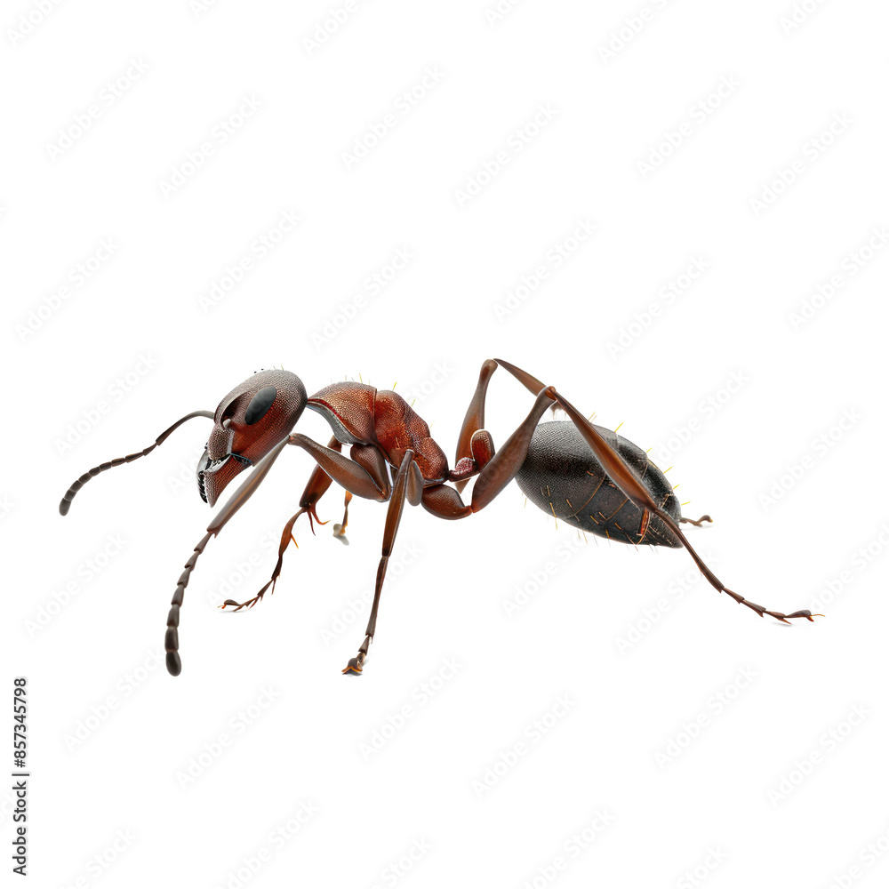 Ant isolated on white or transparent background Ant isolated on white or transparent background