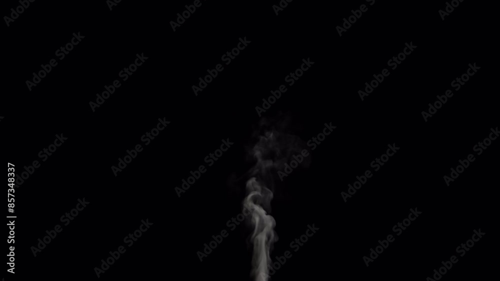 Smoke rising video, seamless looping with ALPHA CHANNEL for transparent background, 4k 24p, because it's a loop, you can make any duration you want Smoke rising video, seamless looping with ALPHA CHANNEL for transparent background, 4k 24p, because it's a loop, you can make any duration you want