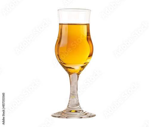 Rakia drink isolated on transparent background photo