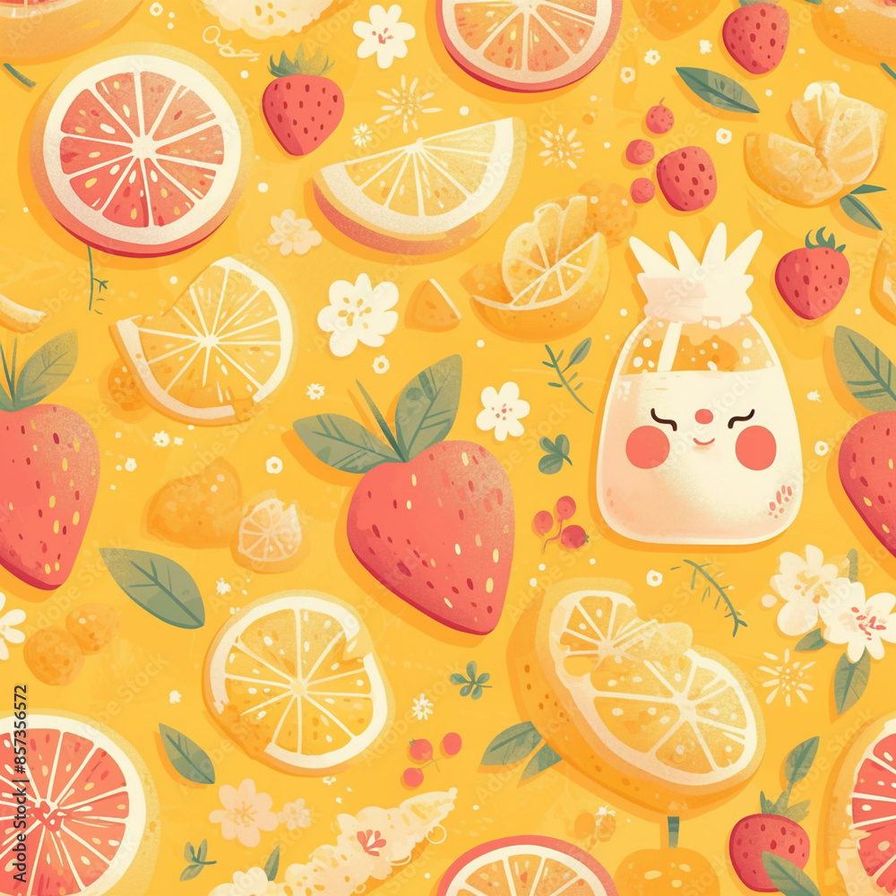 Fruit Seamless Patterns Fruit Seamless Patterns