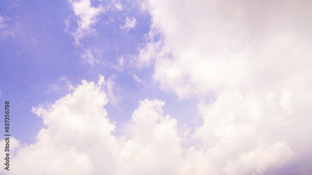 Fototapeta premium beautiful blue sky with clouds