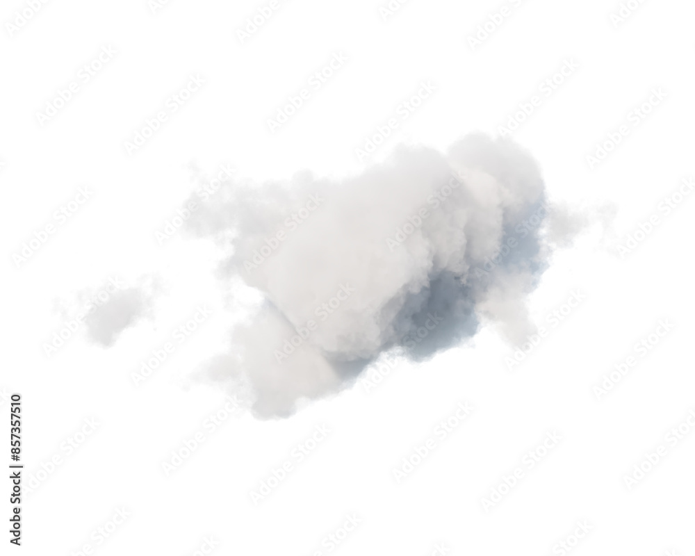 single white cloud with transparent background single white cloud with transparent background
