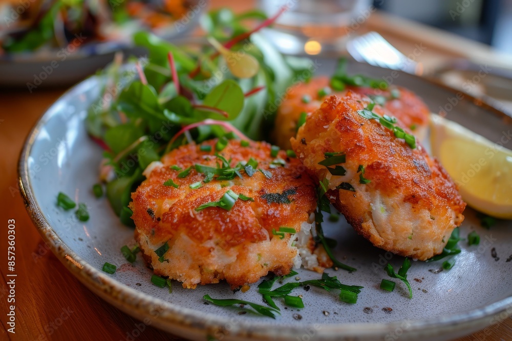 Cakes made from fish Cakes made from fish