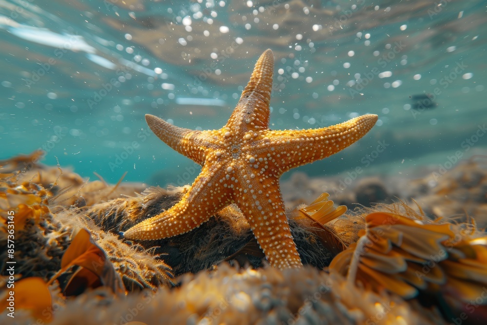 At Blue Heron Bridge, a sea star At Blue Heron Bridge, a sea star