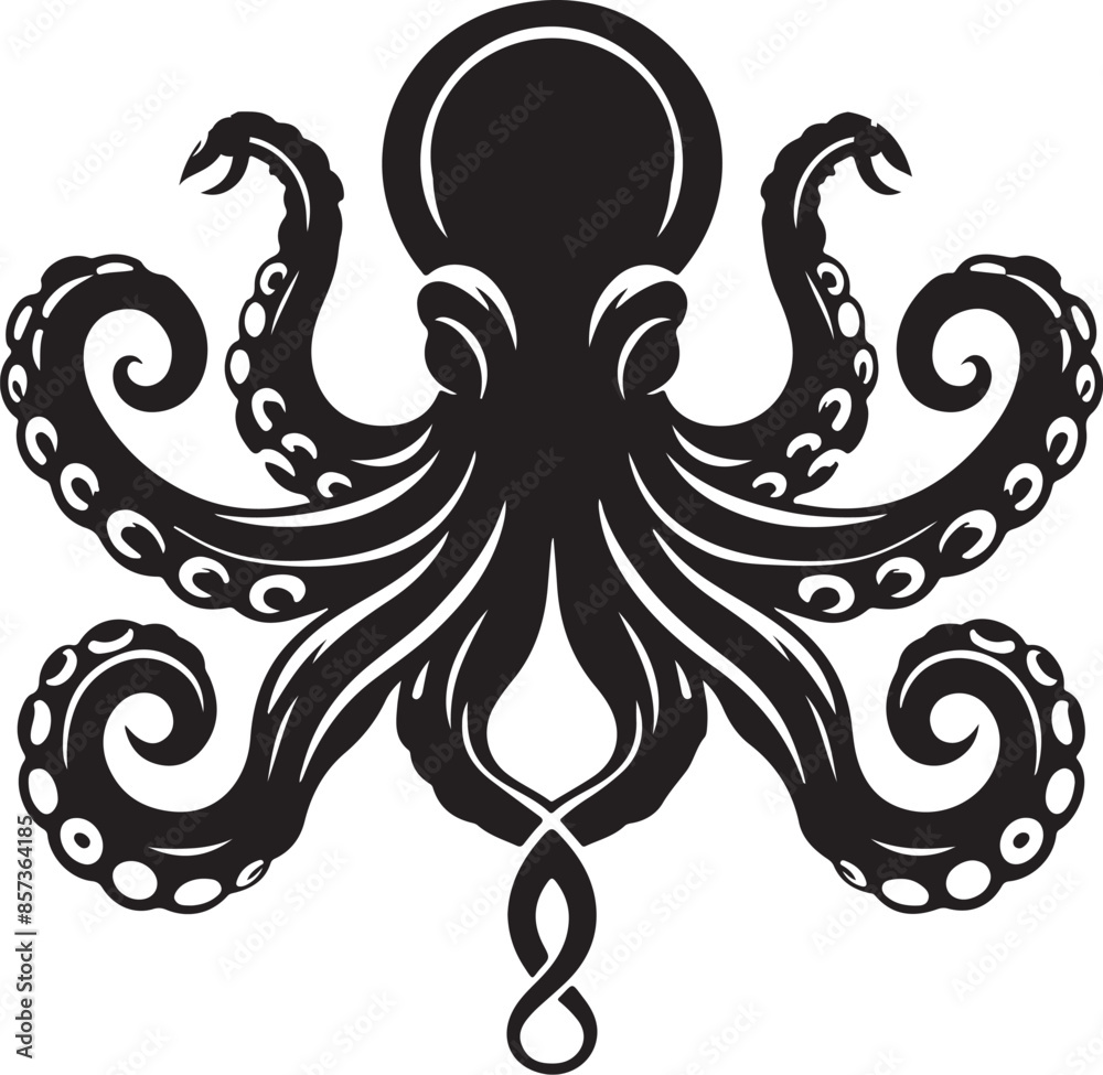 illustration of a Octopus tattoo illustration of a Octopus tattoo