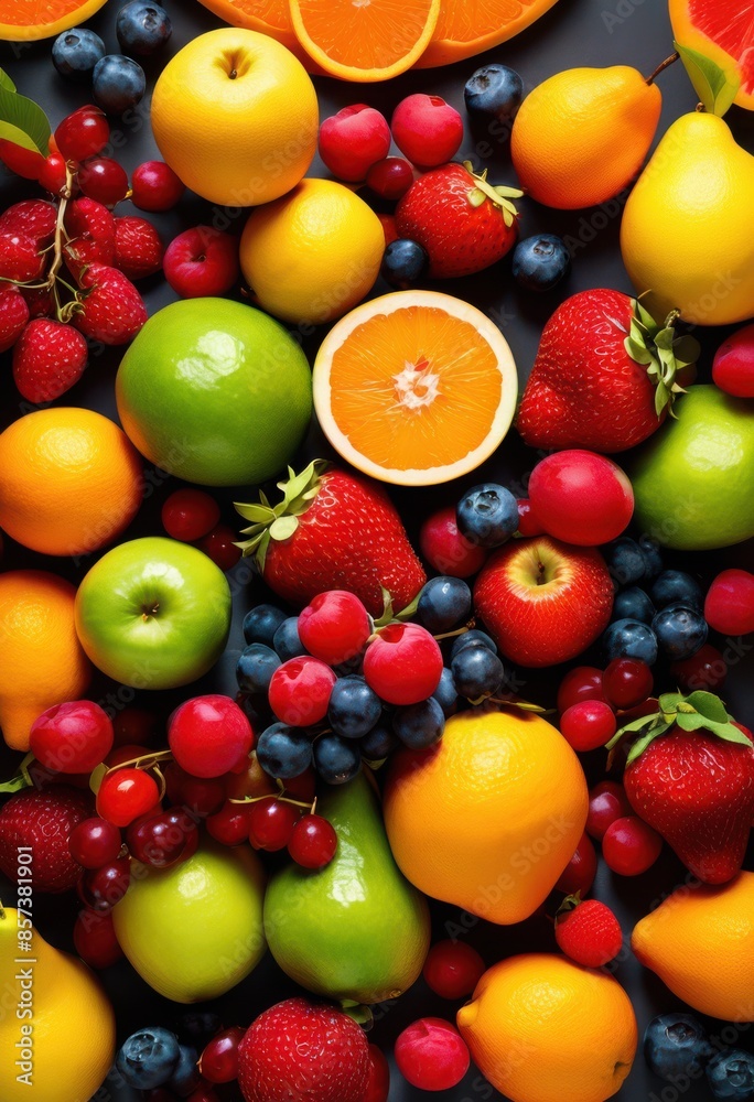 vibrant geometric arrangement colorful fruits abstract still life art, pattern, vivid, bright, shapes, composition, design, multicolored, contemporary, display vibrant geometric arrangement colorful fruits abstract still life art, pattern, vivid, bright, shapes, composition, design, multicolored, contemporary, display