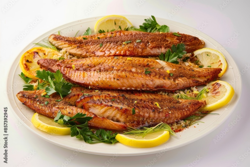 Satisfy Your Appetite with Captain Kofi's Candlelight Catfish: A Perfectly Cooked Dish with a Lemon-Olive Oil-Soy Sauce Vinaigrette Satisfy Your Appetite with Captain Kofi's Candlelight Catfish: A Perfectly Cooked Dish with a Lemon-Olive Oil-Soy Sauce Vinaigrette