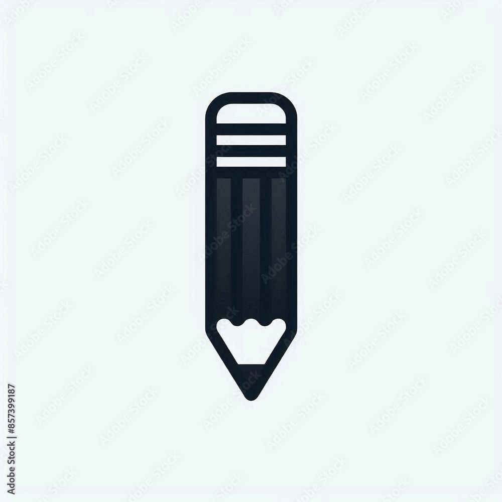 Pencil in black white monochrome Pencil in black white monochrome