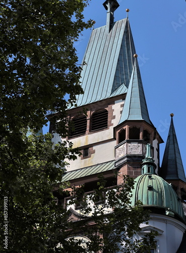 Turm des Martinstors in Freiburg photo