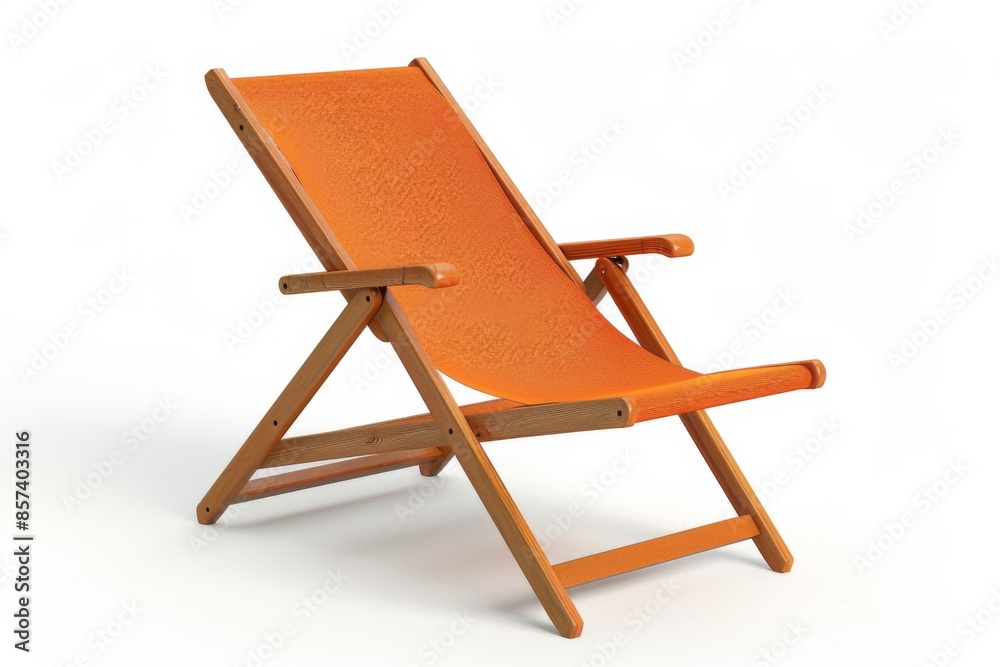 Orange Folding Camping Chair Orange Folding Camping Chair