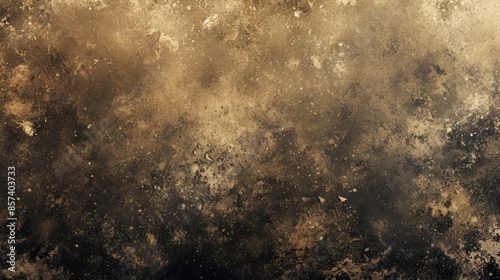 An abstract high-resolution grunge texture featuring dust and grain noise particles